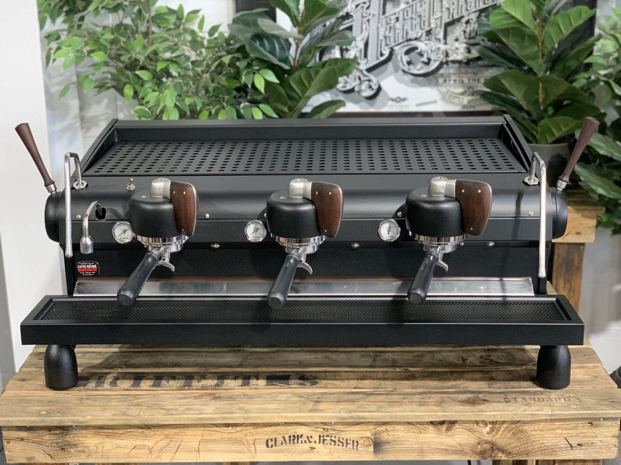 Slayer Espresso V1 3 Group Black Espresso Coffee Machine - 19602