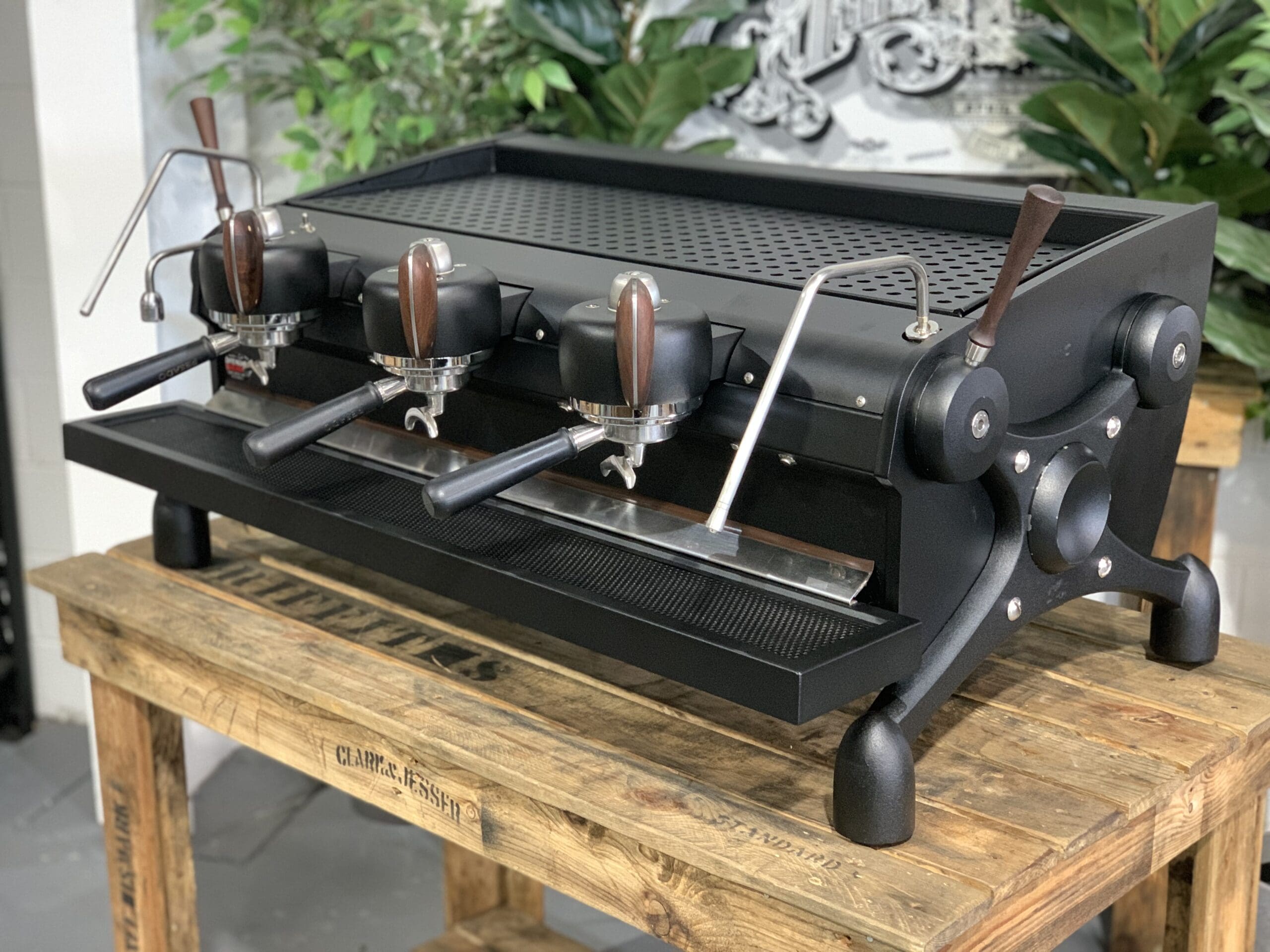 Slayer Espresso V1 3 Group Black Espresso Coffee Machine - 19602