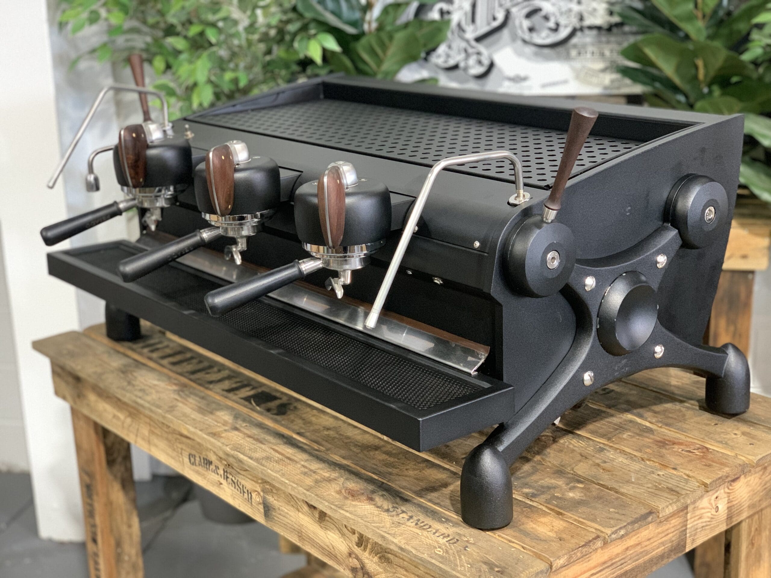 Slayer Espresso V1 3 Group Black Espresso Coffee Machine - 19602