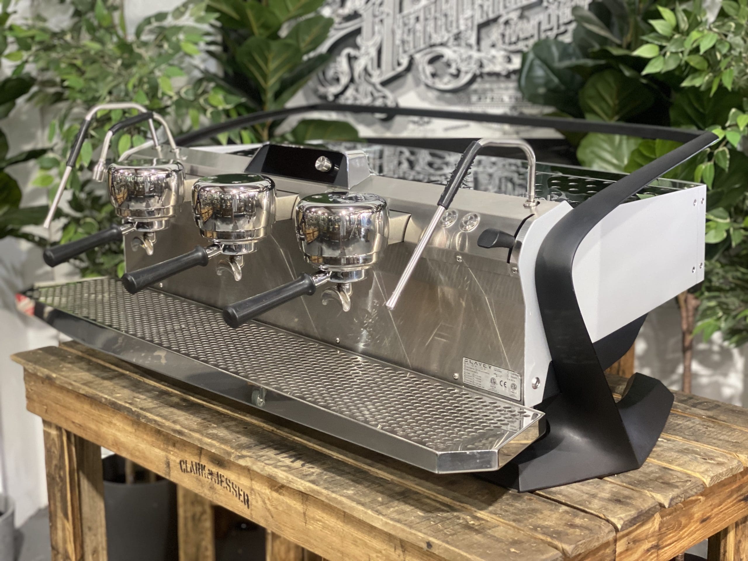 Slayer Steam EP Matte Black 3 Group Grey Espresso Coffee Machine - 31360