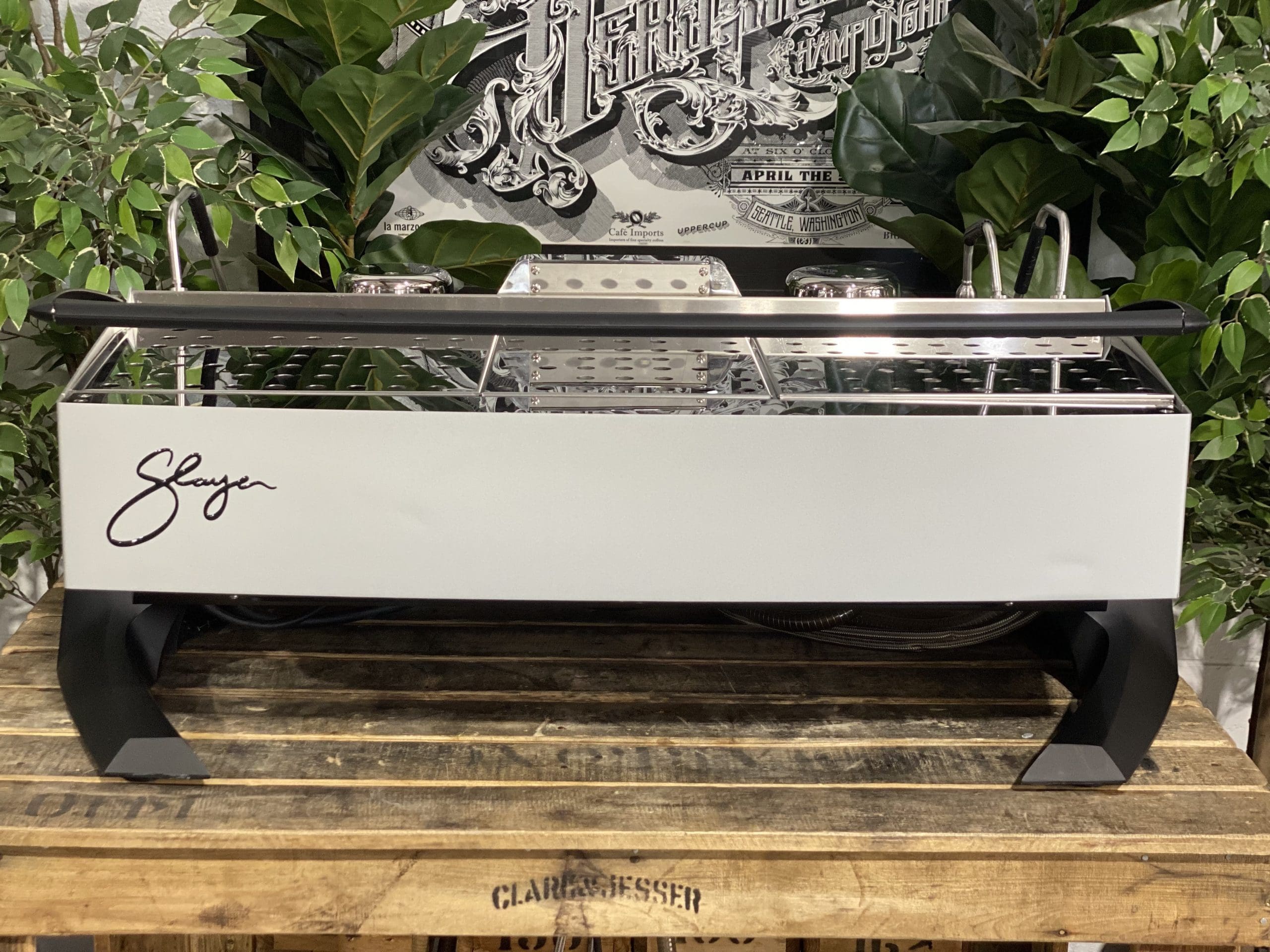 Slayer Steam EP Matte Black 3 Group Grey Espresso Coffee Machine - 31360