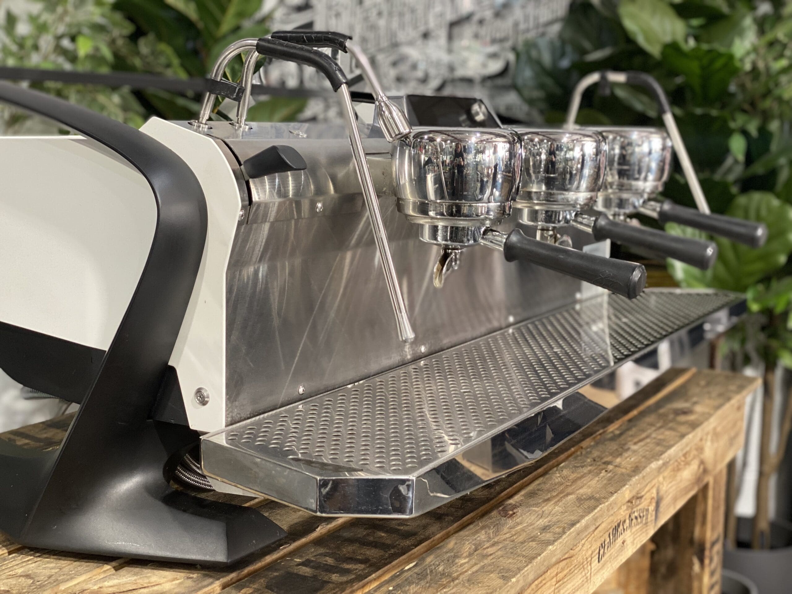 Slayer Steam EP 3 Group Black & White Espresso Coffee Machine - 18760