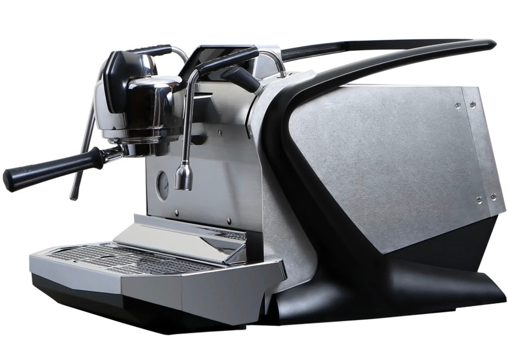 Slayer Steam Single And Aluminium - 1 Group Commercial Espresso Machine - Black