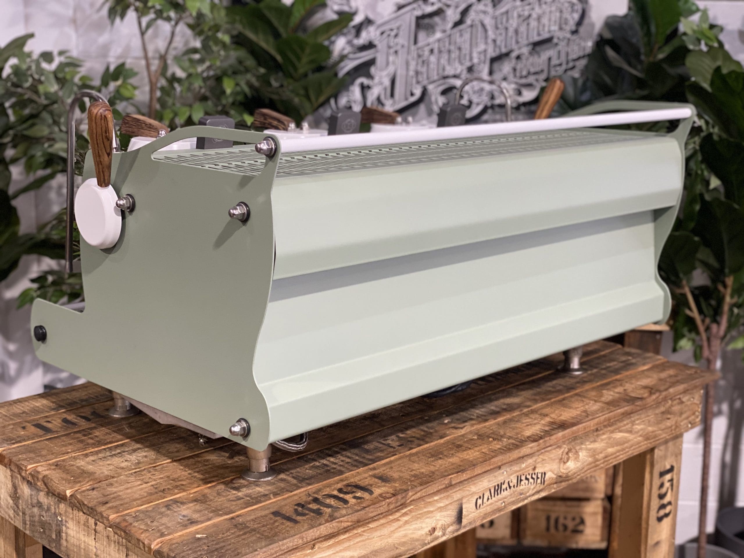 Synesso Cyncra Alcorn Shot Timers 3 Group Green & White & Timber - 30006