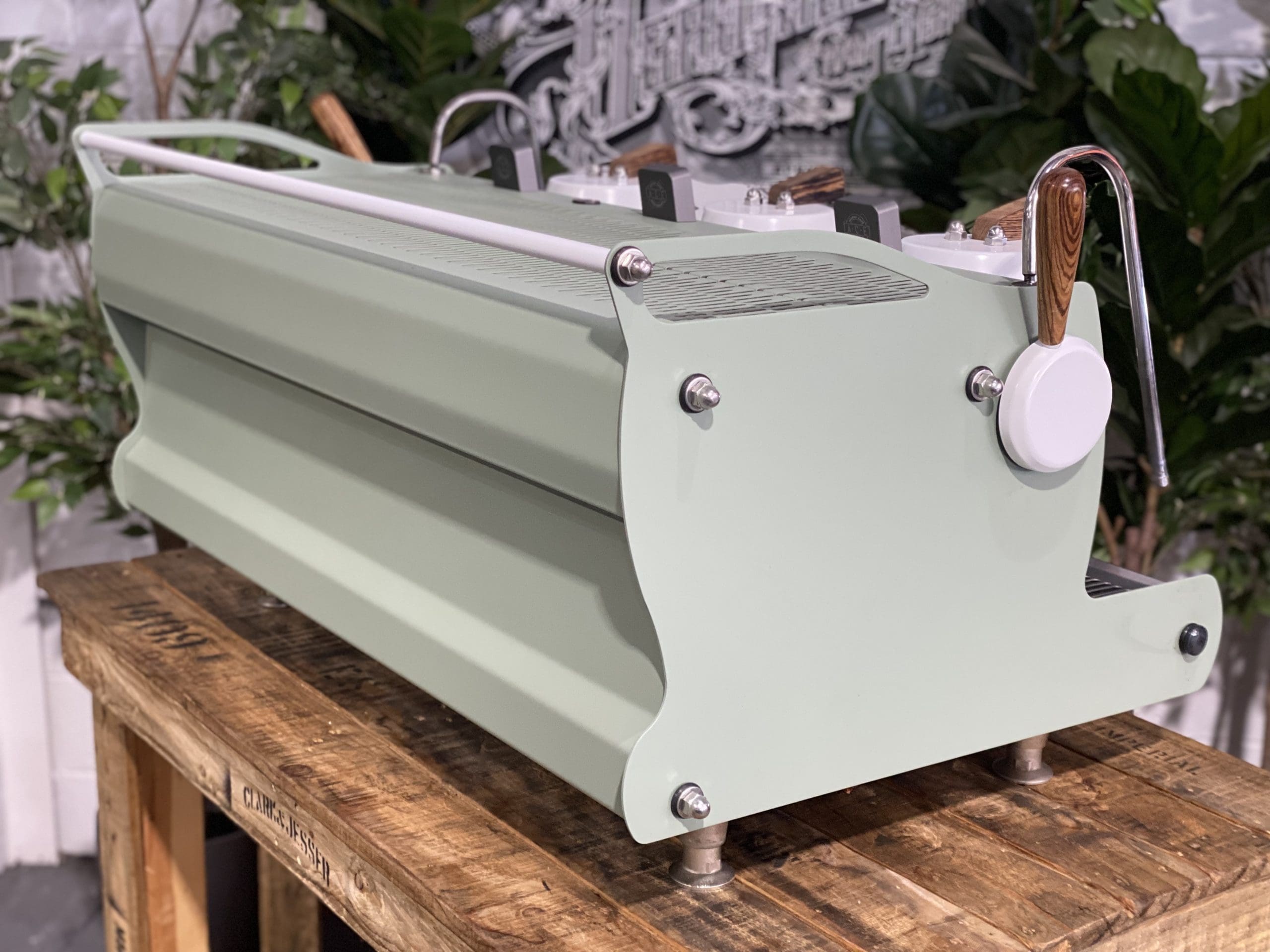 Synesso Cyncra Alcorn Shot Timers 3 Group Green & White & Timber - 30006