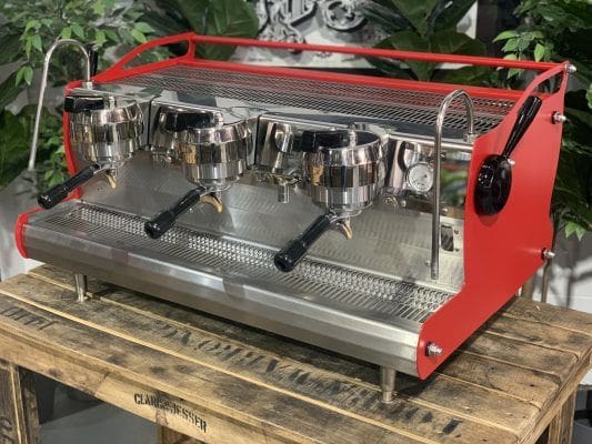 Synesso Cyncra - 3 Group Commercial Espresso Machine - Red
