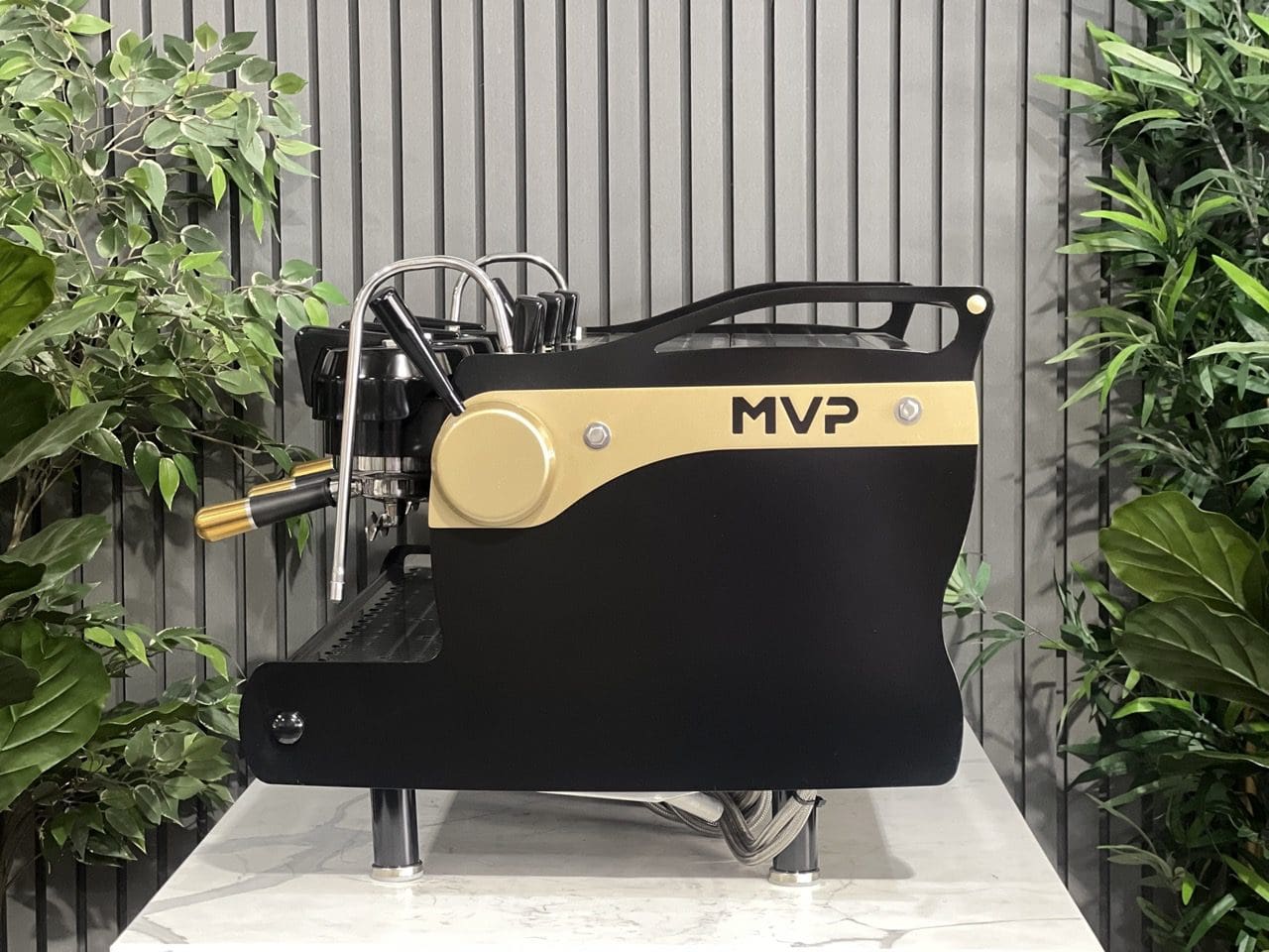 Synesso MVP Shot Timers 3 Group Black & Gold Espresso Coffee Machine - 37568