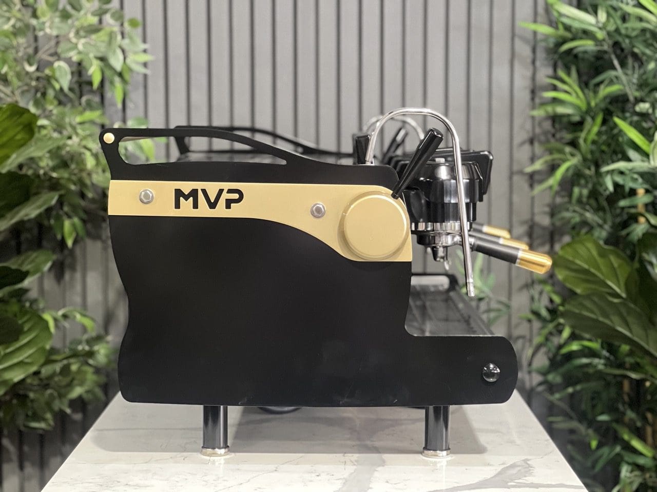 Synesso MVP Shot Timers 3 Group Black & Gold Espresso Coffee Machine - 37568