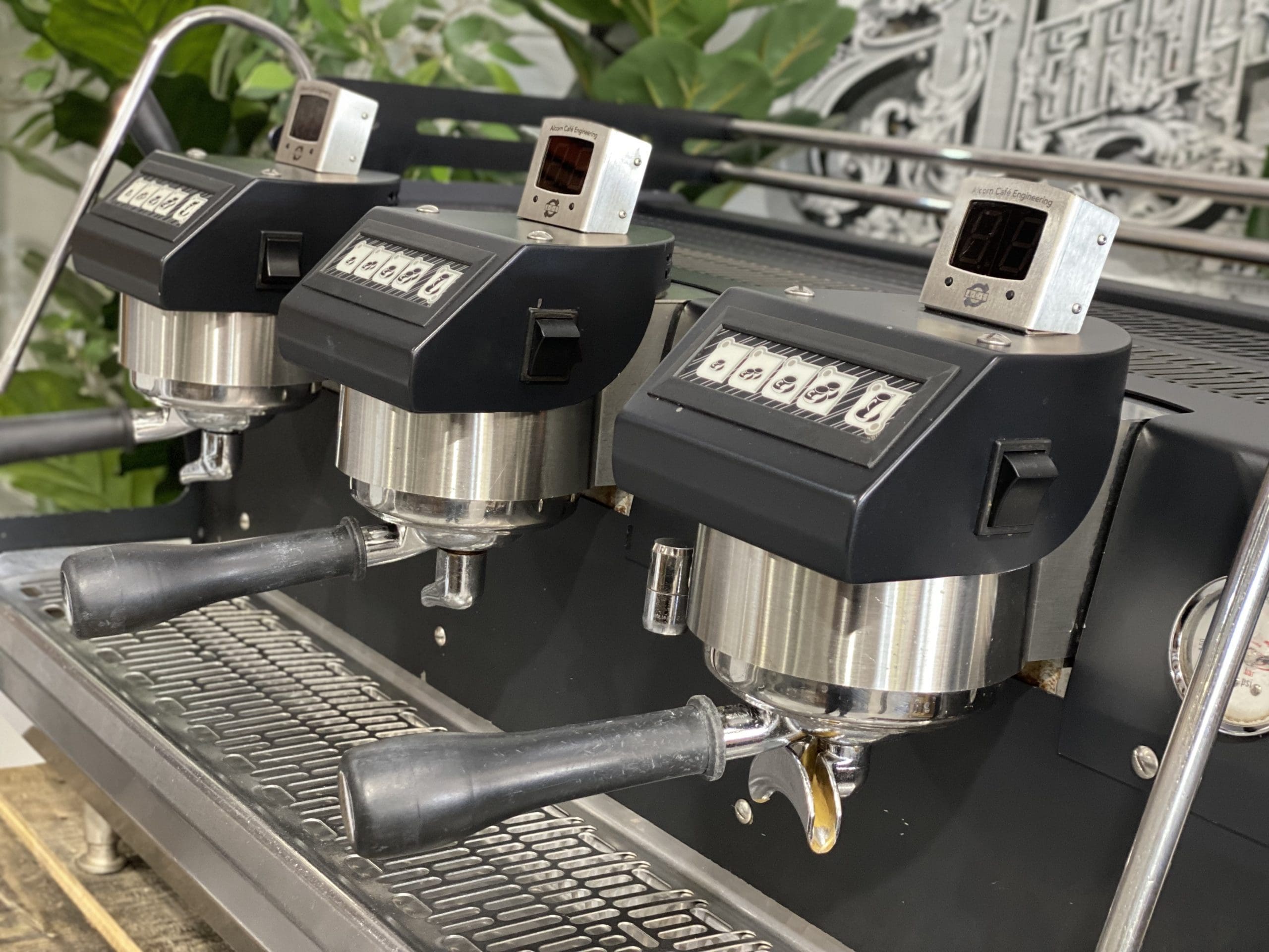 Synesso Sabre 3 Group W Shot Timers Black - 32773