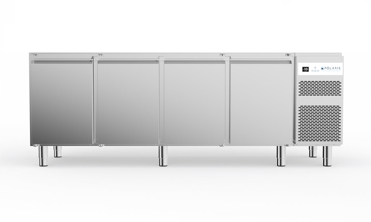 POLARIS 372L 4 Door Underbench Refrigerator Without Top. T25-04 TNN H710 S