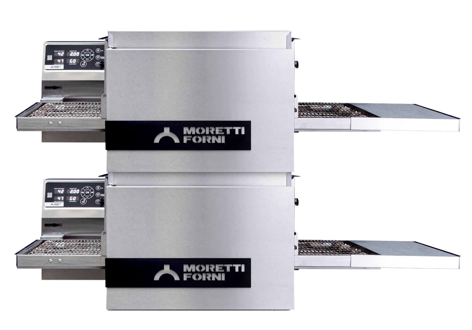 Moretti Forni SerieT Double Chamber Electric Benchtop Conveyor Oven - T64E/2