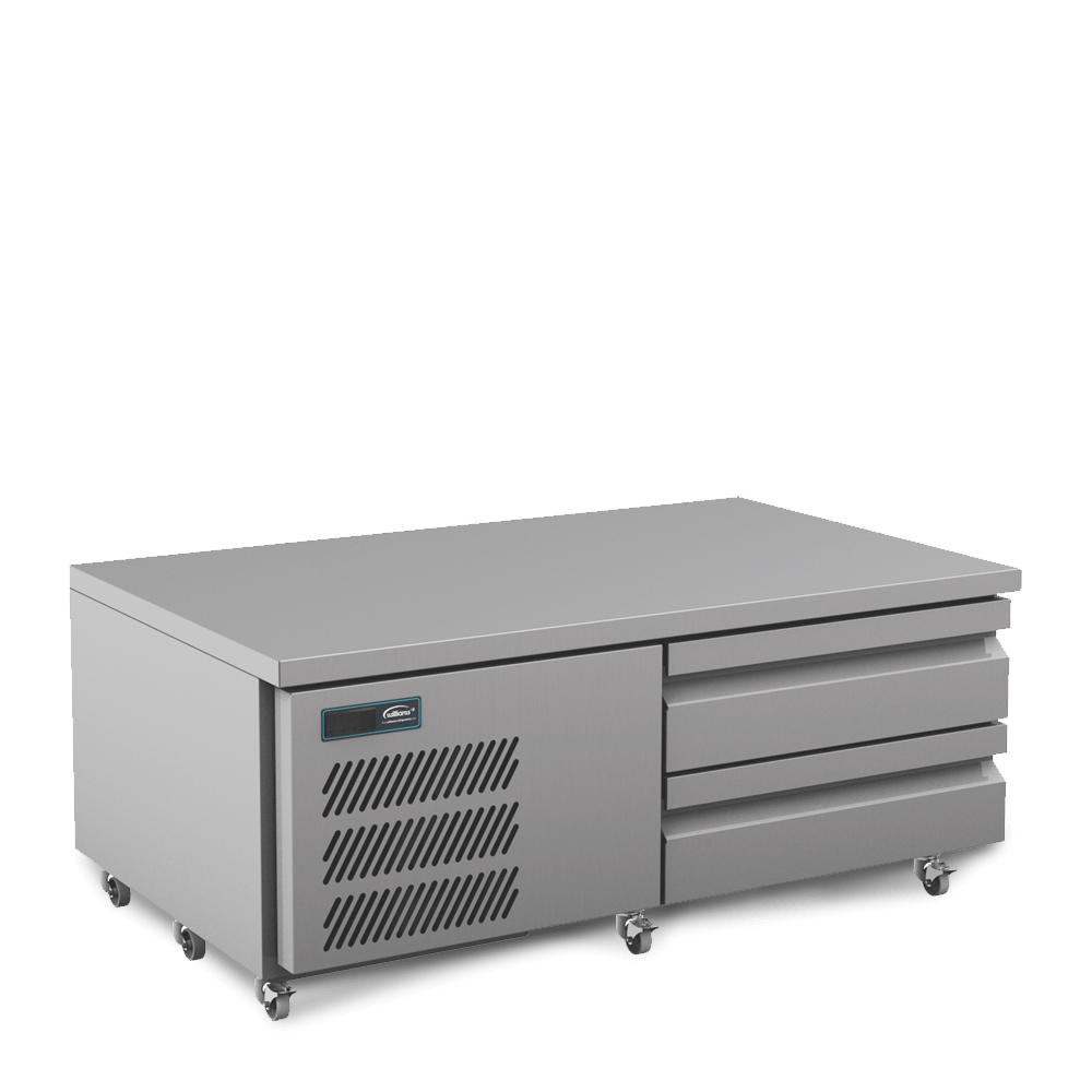 Williams Under Broiler Counter - Two Drawer Self Contained Lowline Refigerator HUBC7
