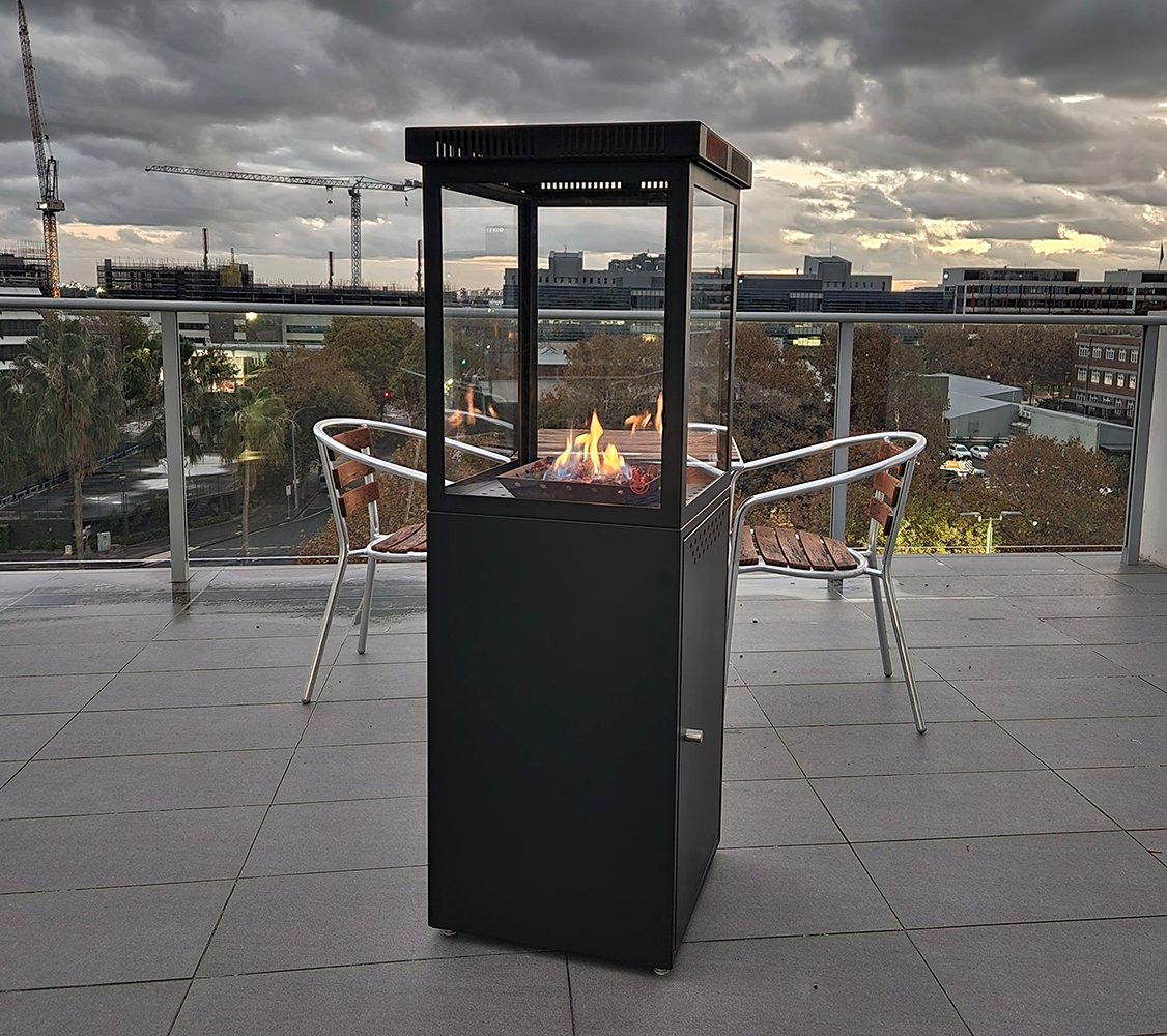 Tremblant Hudson Outdoor Gas Heater White - LPG - TREM393