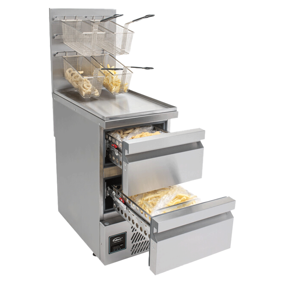 Williams Vari Temp Drawer Hydrocarbon - compact two drawer self contained variable temperture unit VAZ5CTDR2-HC
