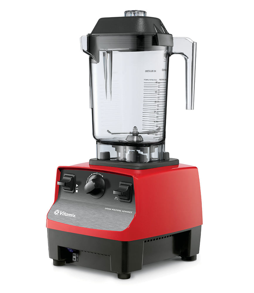 Vitamix Drink Machine Advance Bar Blender Red - Drink Machine Advance