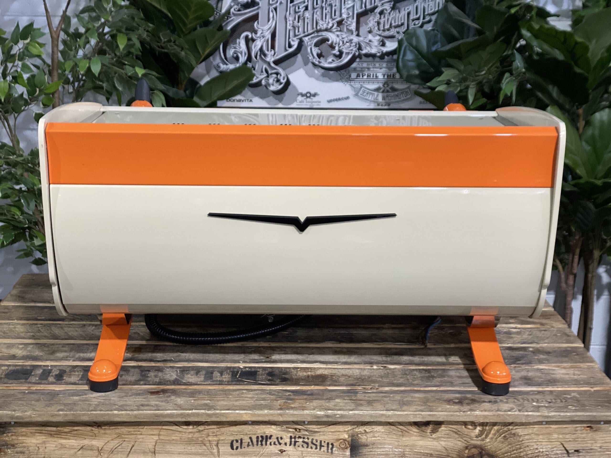 Victoria Arduino Black Eagle 2 Group Cream & Orange - 19542