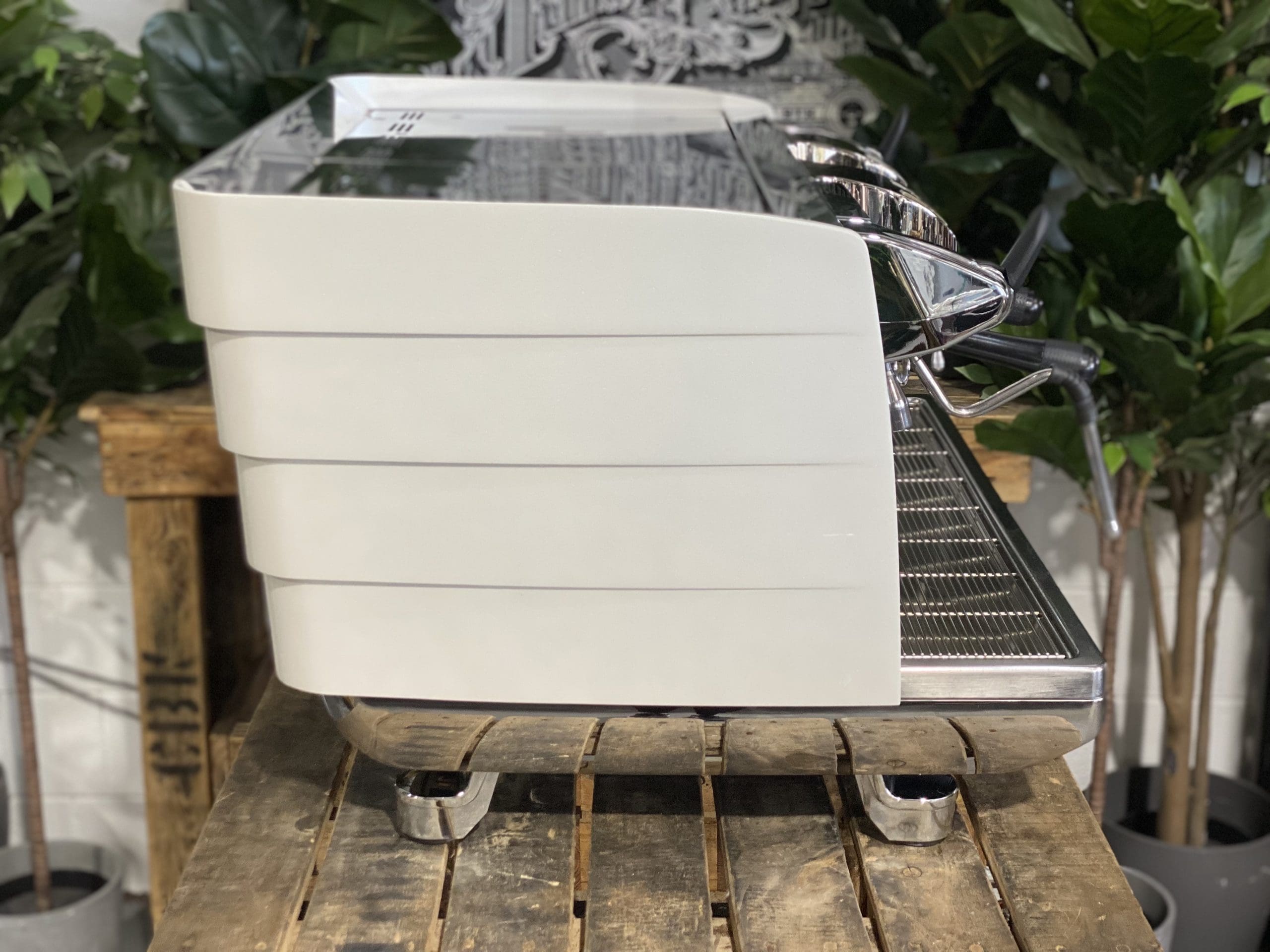 Victoria Arduino White Eagle 2 Group White & Stainless Espresso Coffee Machine - 34334