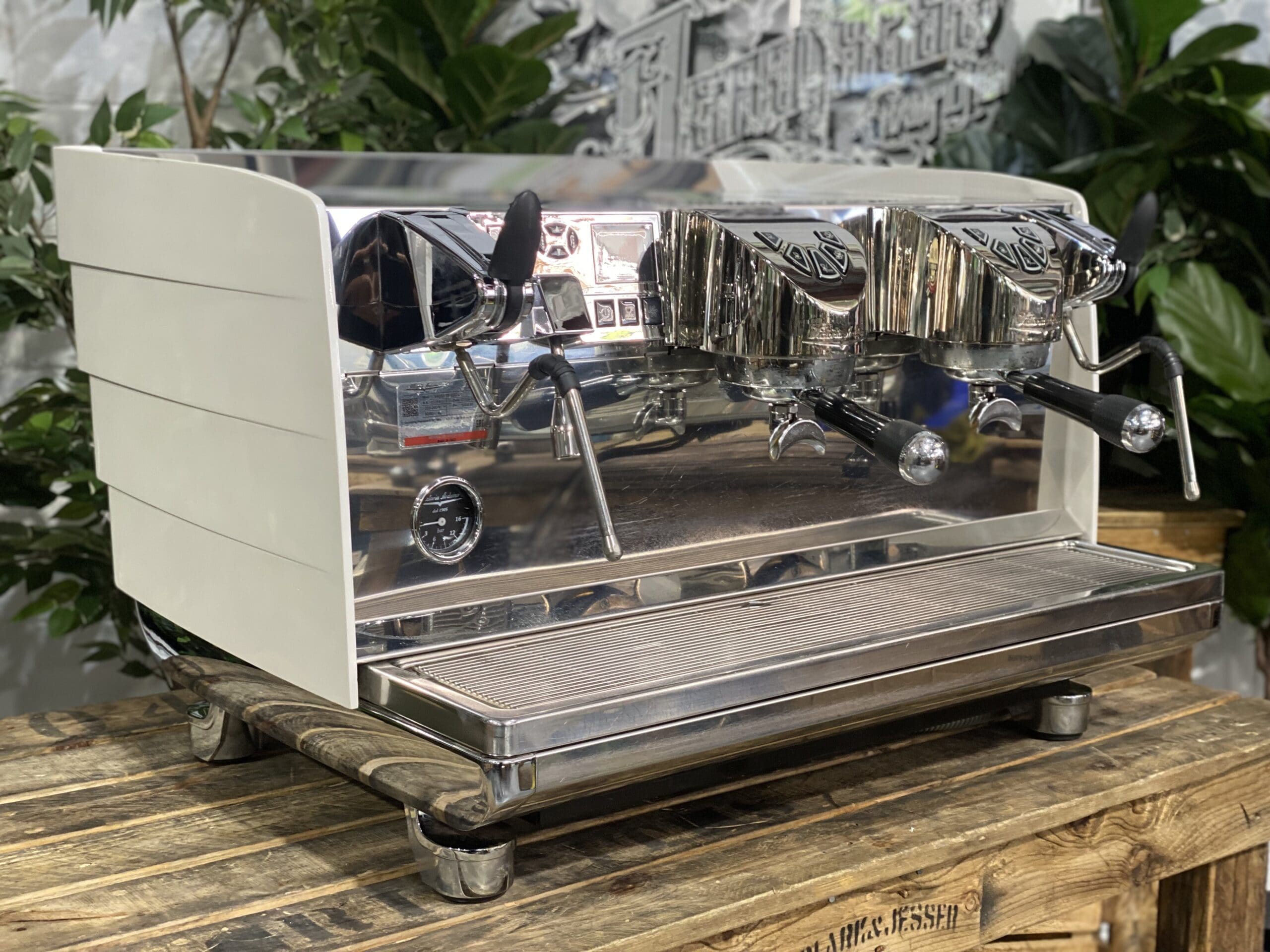 Victoria Arduino White Eagle 2 Group Stainless Steel & White - 19908