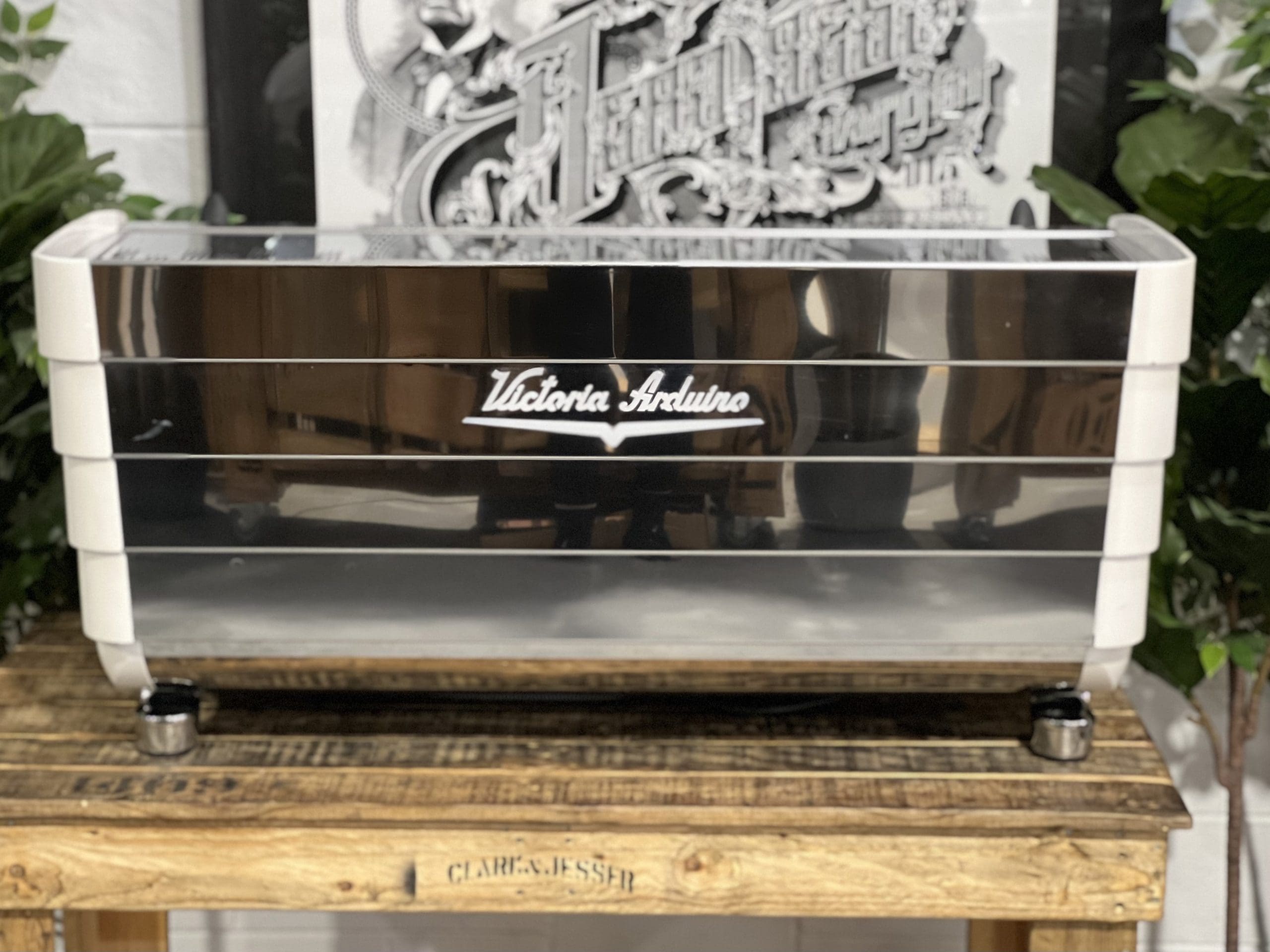 Victoria Arduino White Eagle Digit 3 Group White Espresso Coffee Machine - 36294