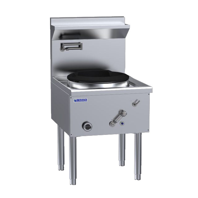 Luus Single Hole 17" Compact Waterless Wok WZ-17C-NG - Natural Gas