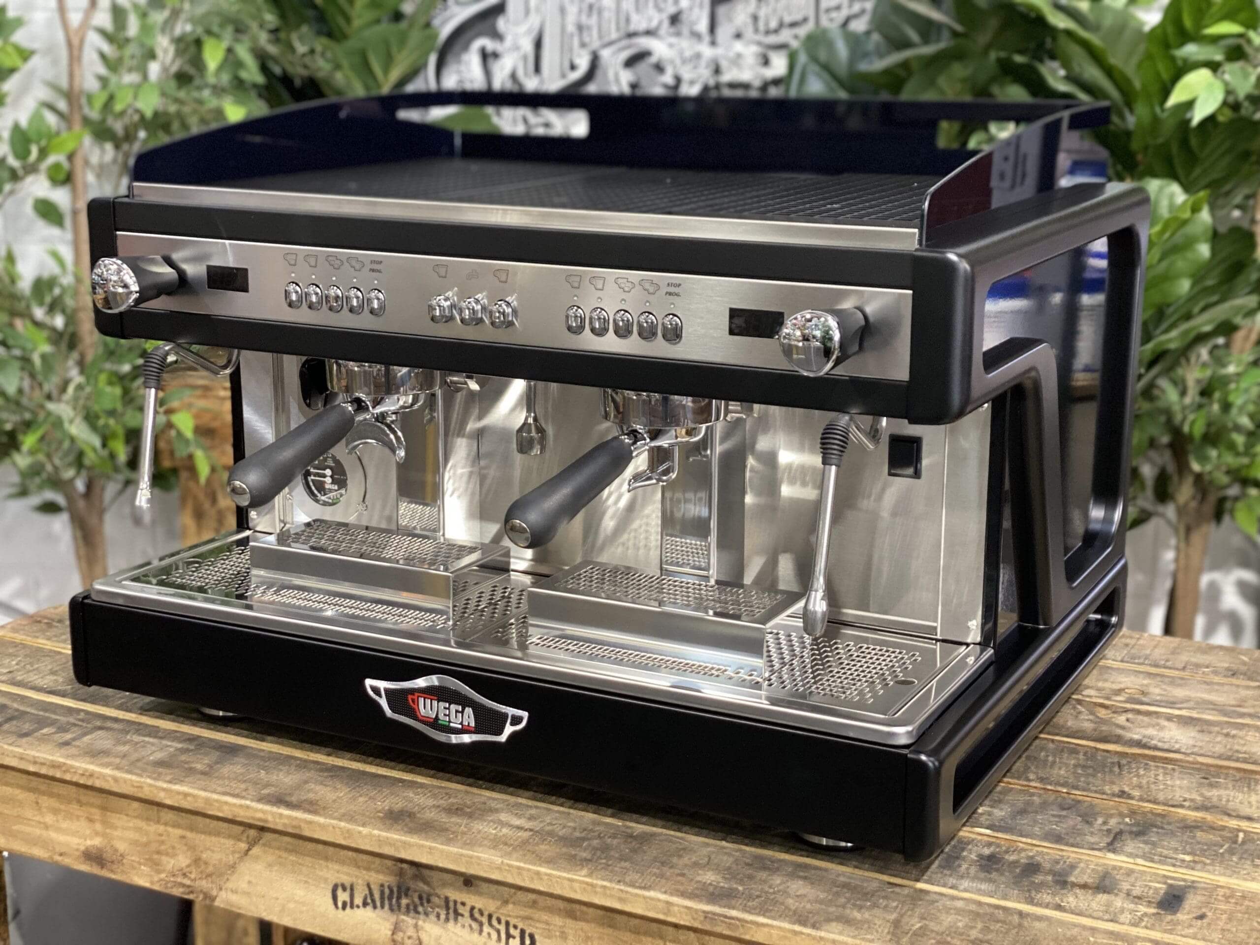 Wega Airy EVD - 2 Group Commercial Espresso Machine - Black