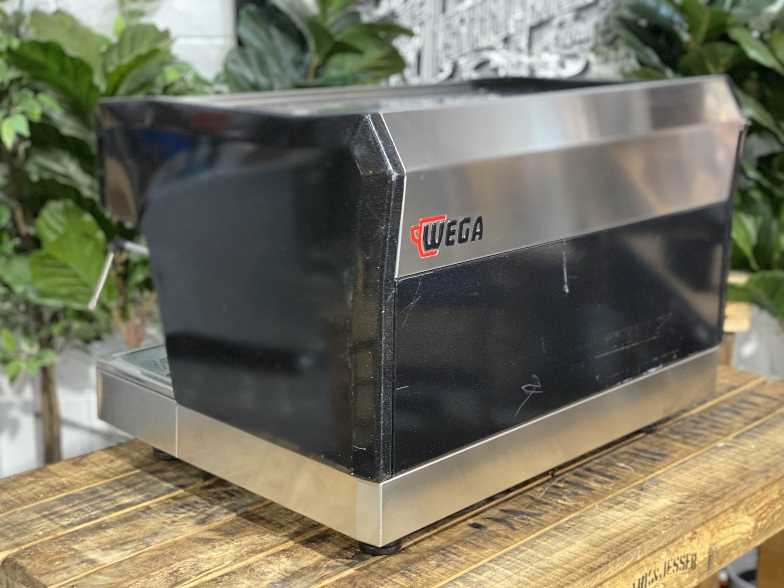 Wega Altair 2 Group Black & Stainless Espresso Coffee Machine - 34075