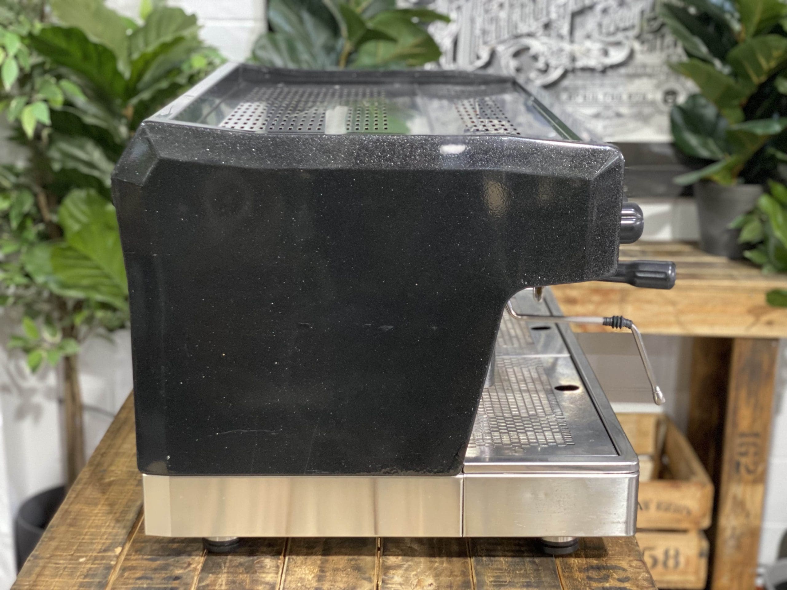 Wega Altair 2 Group Black & Stainless Espresso Coffee Machine - 34075