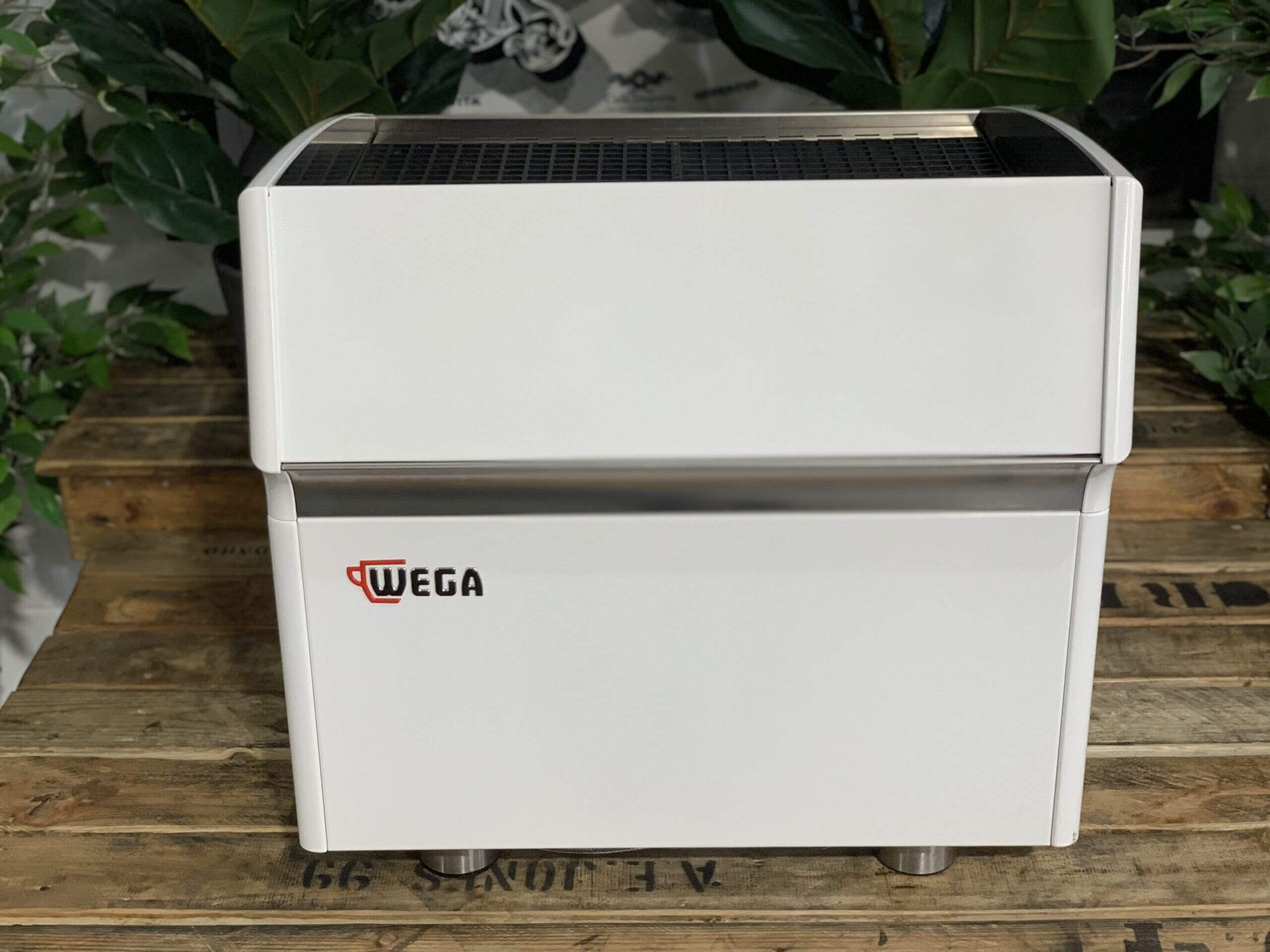 Wega Atlas EVD Compact - 2 Group Commercial Espresso Machine - White