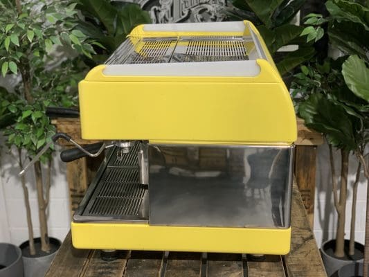 Wega Nova - 2 Group Commercial Espresso Machine - Yellow