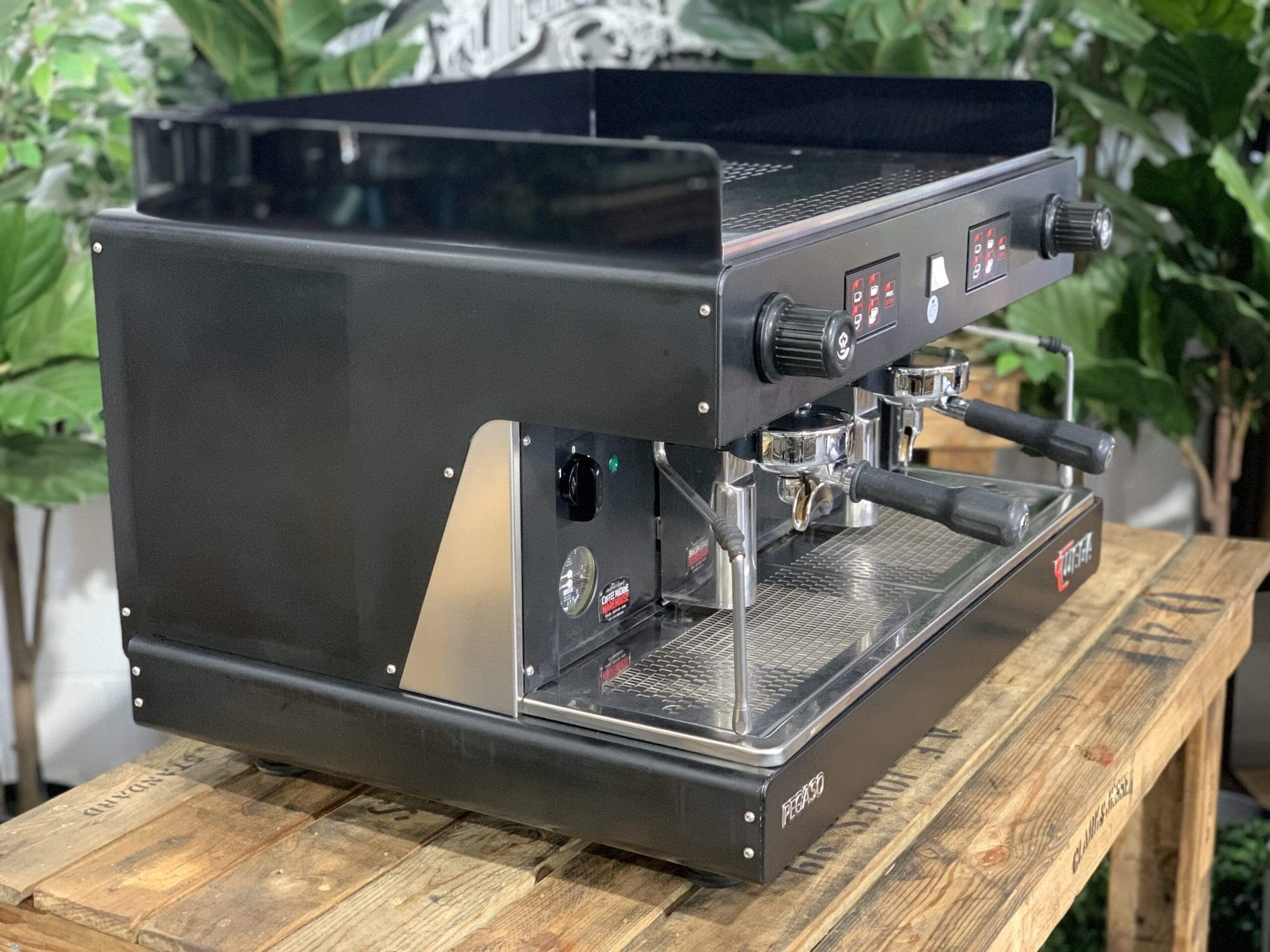 Wega Pegaso - 2 Group Commercial Espresso Machine - Black
