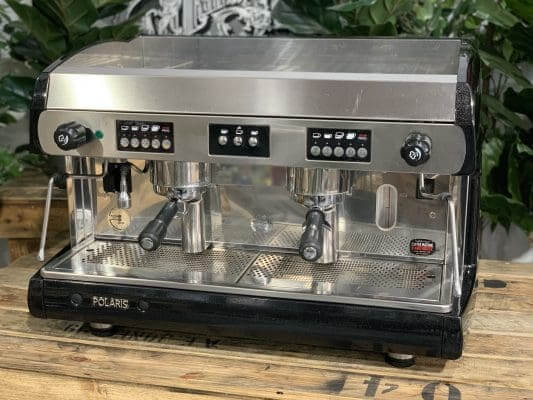 Wega Polaris - 2 Group Commercial Espresso Machine - Black