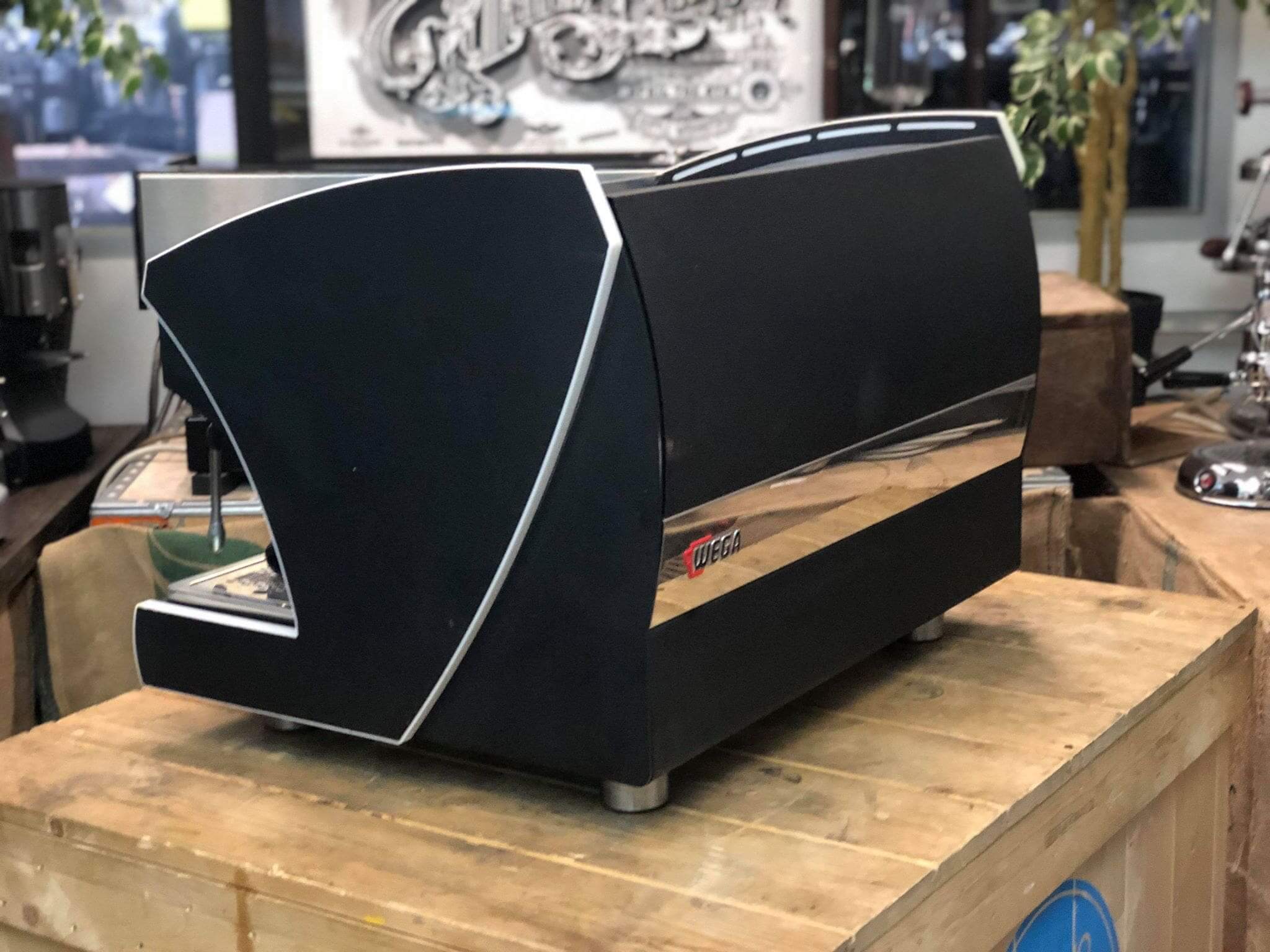 Wega Polaris Tron - 2 Group Commercial Espresso Machine - Black