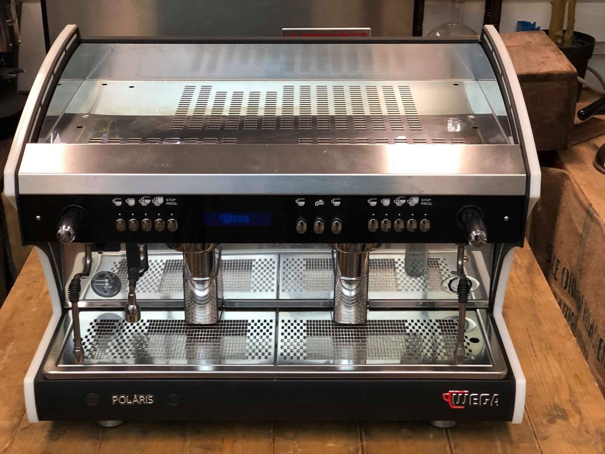 Wega Polaris Tron - 2 Group Commercial Espresso Machine - Black