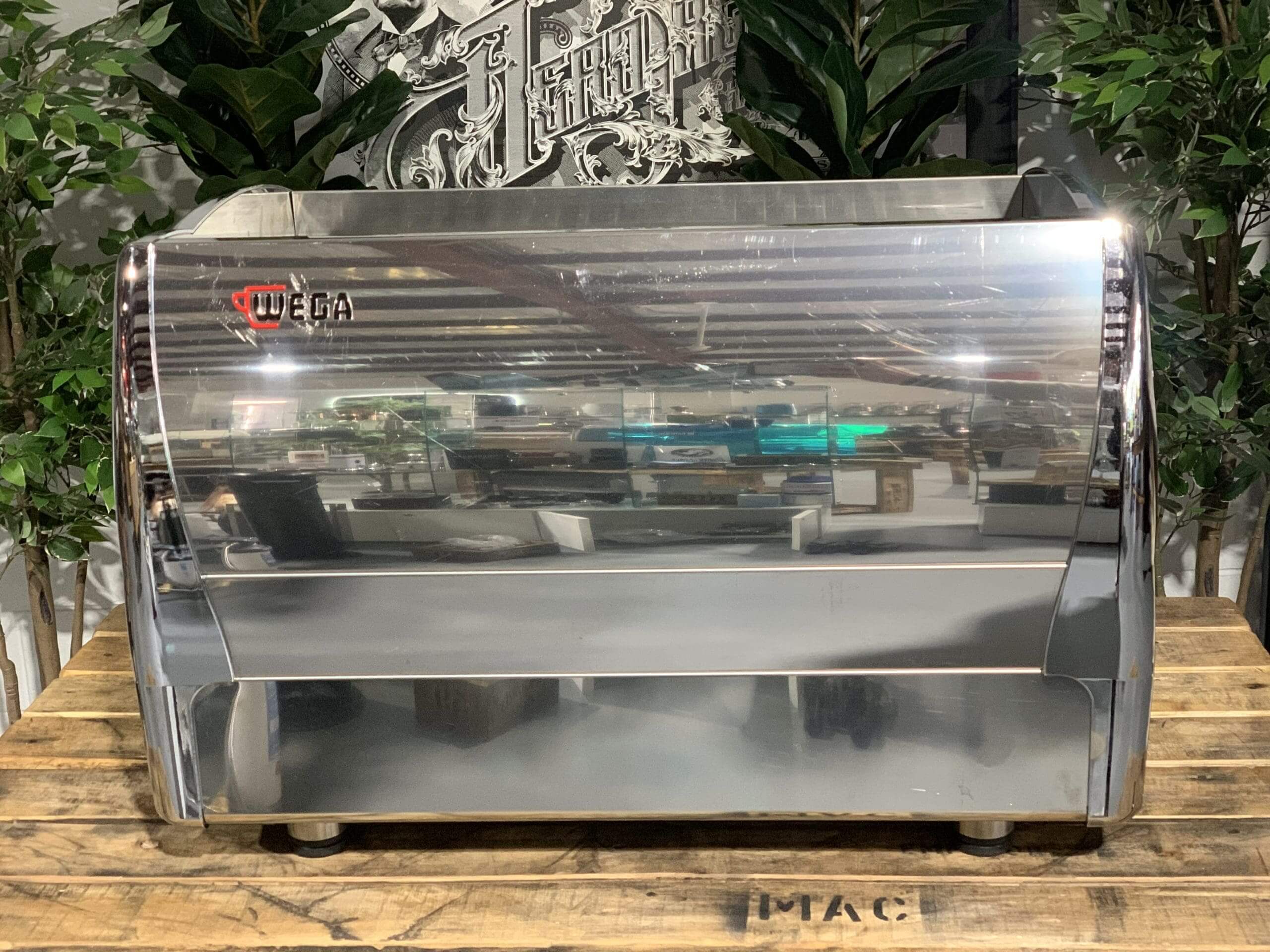 Wega Polaris - 2 Group Commercial Espresso Machine - Chrome