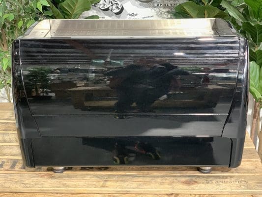 Wega Polaris 2 Group Gloss Black High Cup Espresso Coffee Machine - 1717