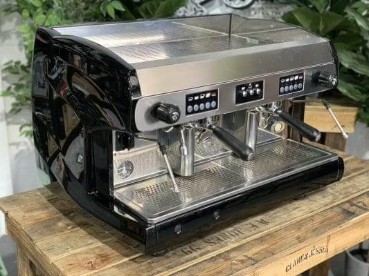 Wega Polaris Gloss High Cup - 2 Group Commercial Espresso Machine - Black