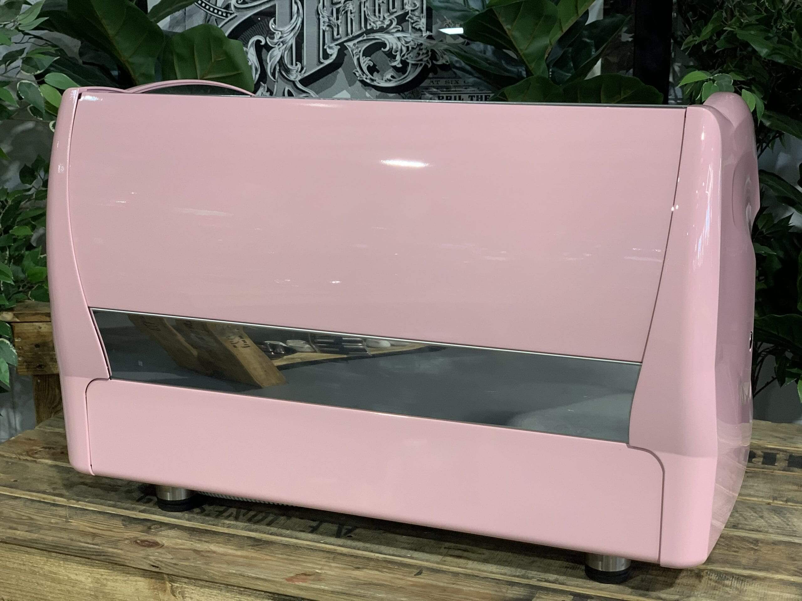 Wega Polaris Baby - 2 Group Commercial Espresso Machine - Pink