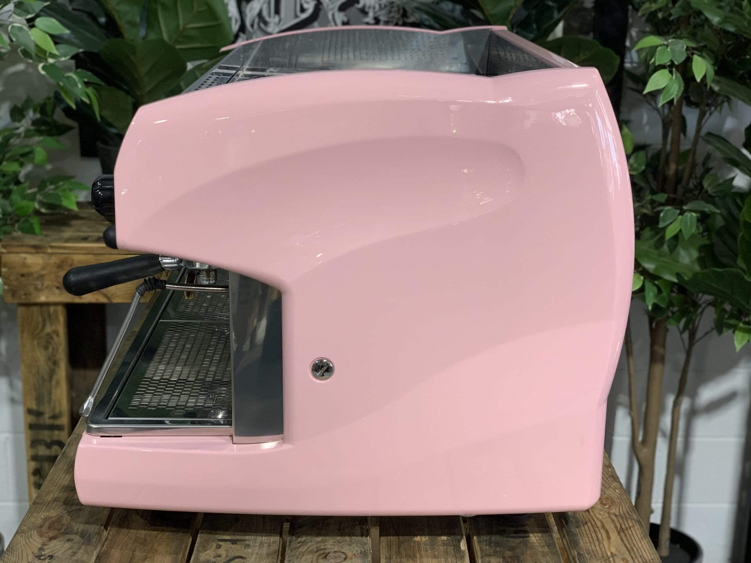 Wega Polaris Baby - 2 Group Commercial Espresso Machine - Pink