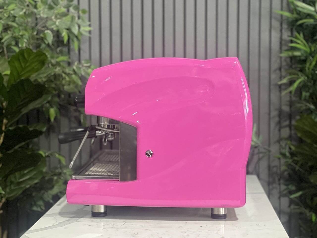 Wega Polaris Low Cup Hot - 2 Group Commercial Espresso Machine - Pink