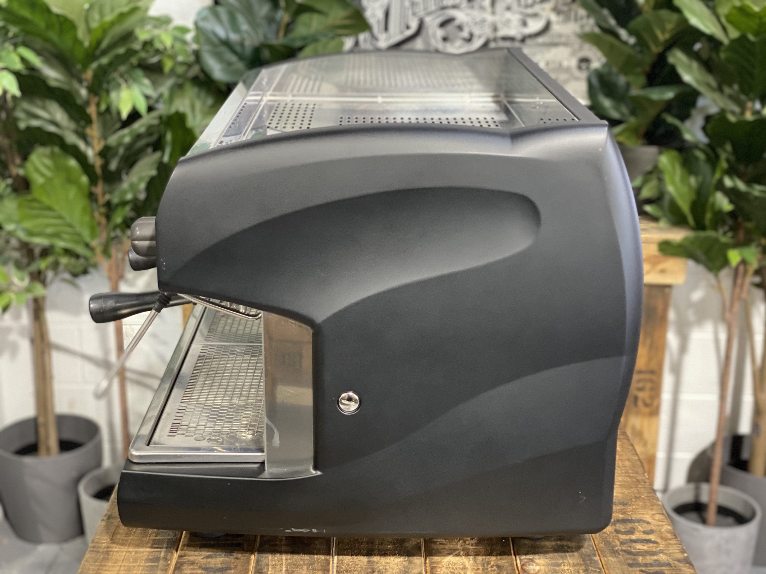 Wega Polaris 2 Group Matte Black Espresso Coffee Machine - 34841