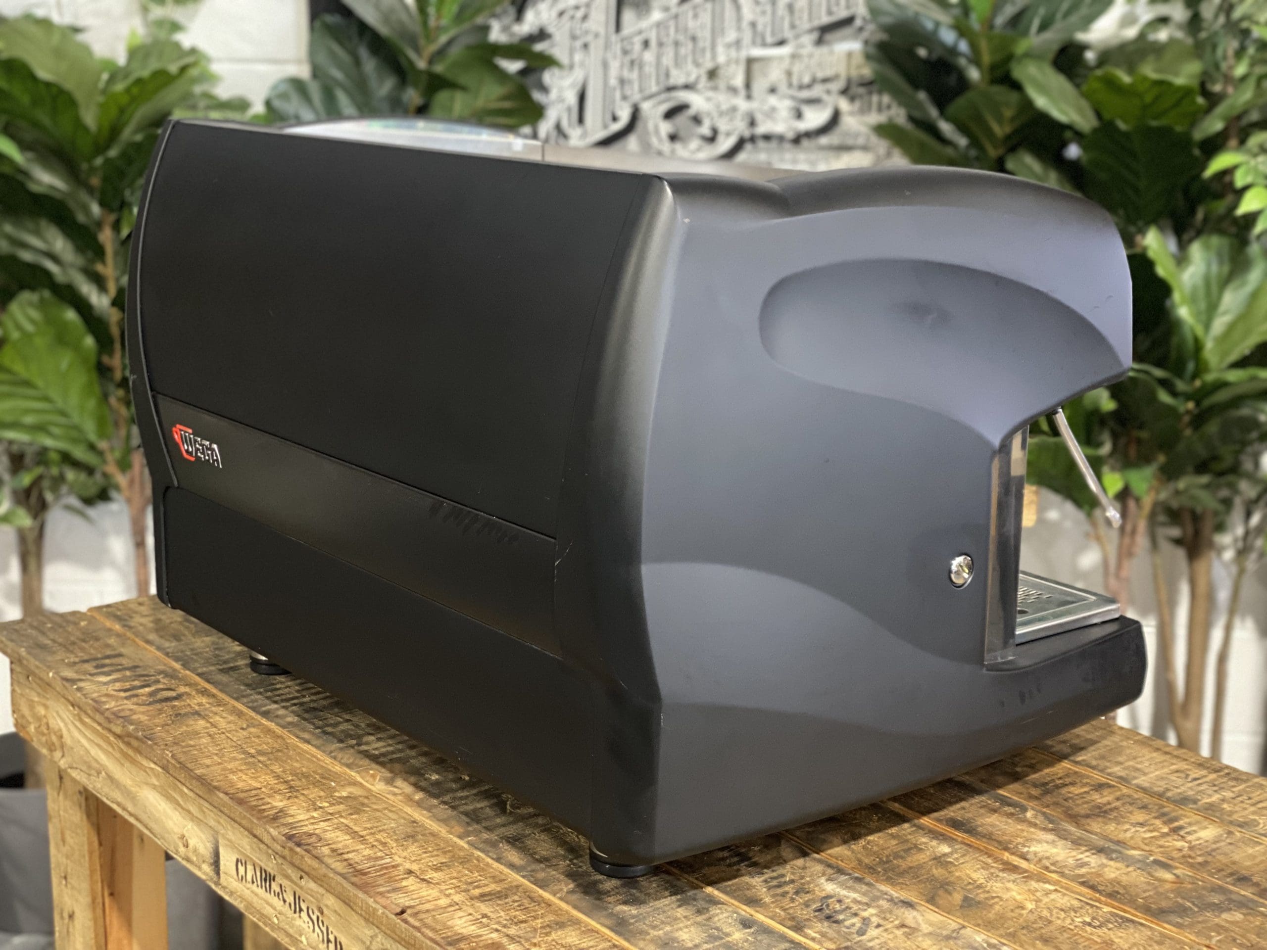 Wega Polaris 2 Group Matte Black Espresso Coffee Machine - 34841