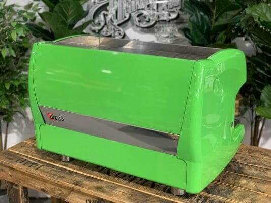 Wega Polaris Pale - 2 Group Commercial Espresso Machine - Green
