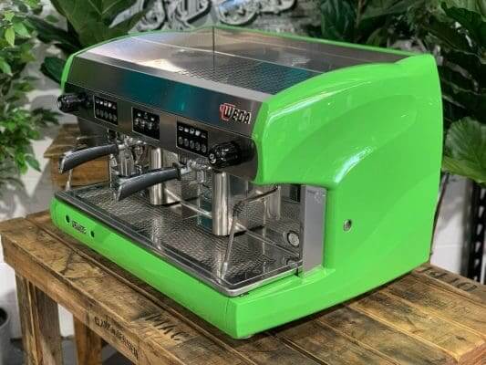 Wega Polaris Pale - 2 Group Commercial Espresso Machine - Green