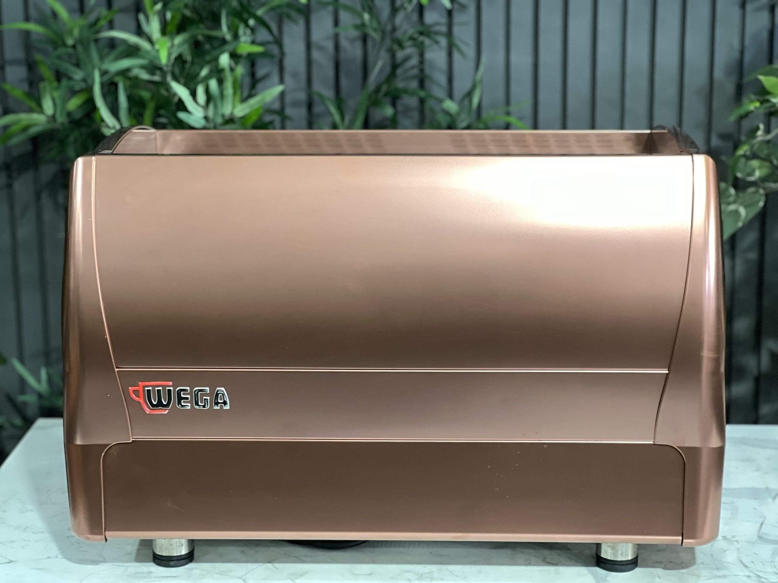 Wega Polaris High Cup Rose Gold - 2 Group Commercial Espresso Machine - Copper