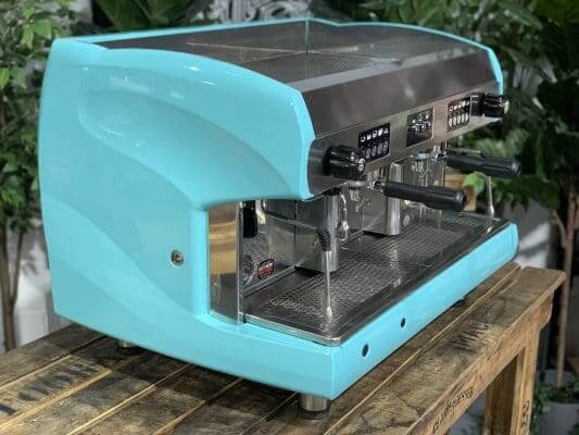 Wega Polaris Tiffany - 2 Group Commercial Espresso Machine - Blue