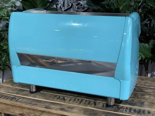 Wega Polaris Tiffany - 2 Group Commercial Espresso Machine - Blue