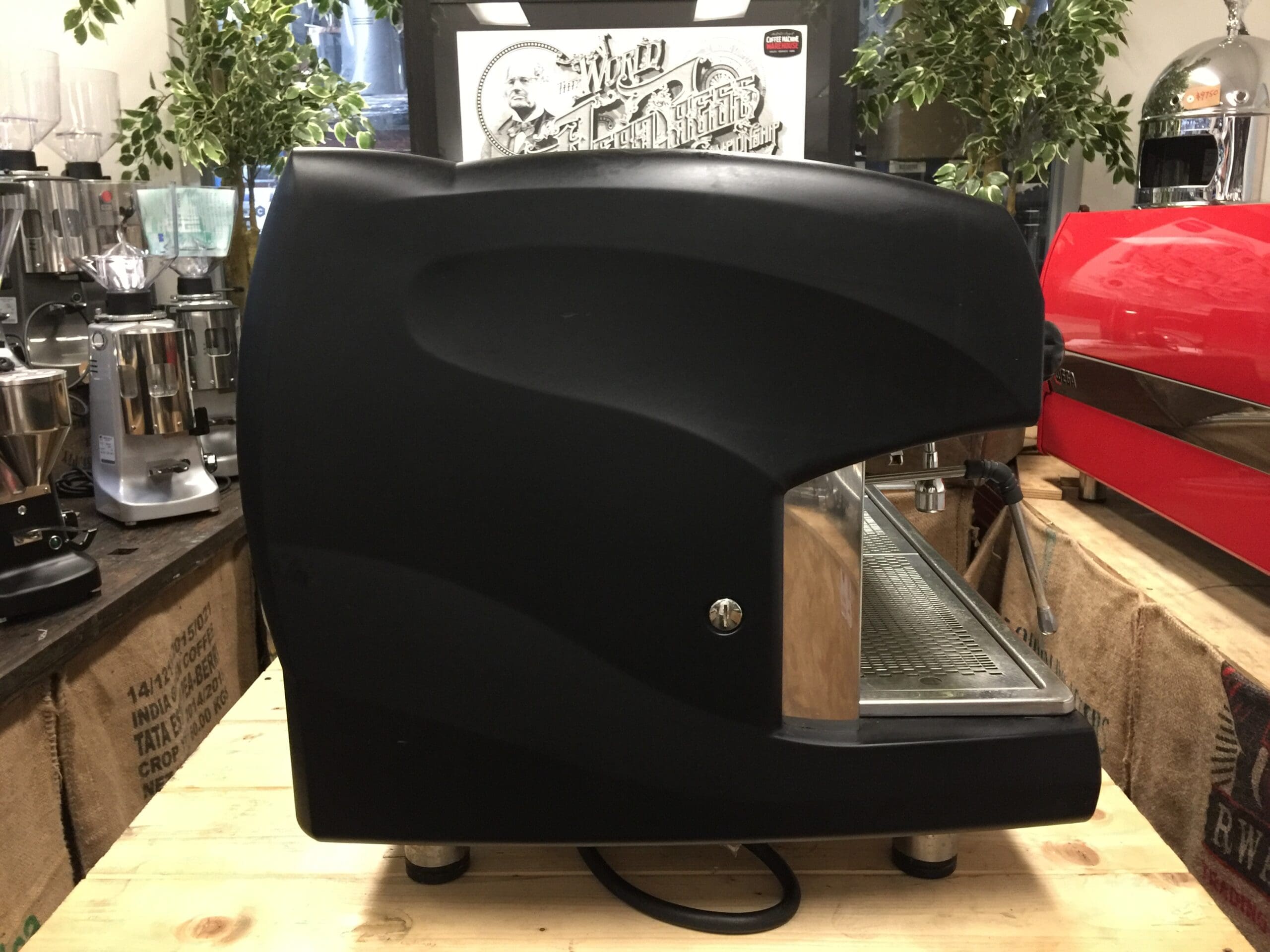 Wega Polaris 3 Group High Cup Matte Black - 17520