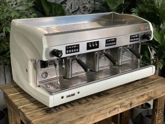 Wega Polaris High Cup - 3 Group Commercial Espresso Machine - White