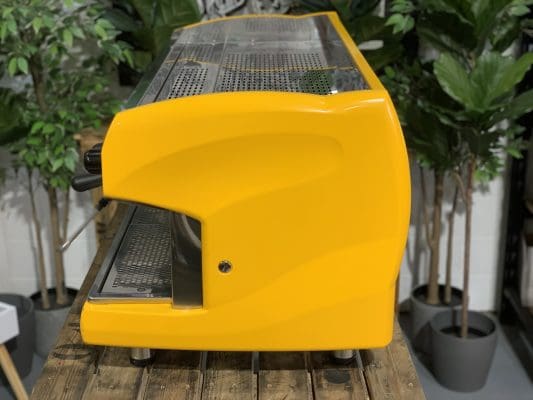 Wega Polaris - 3 Group Commercial Espresso Machine - Yellow