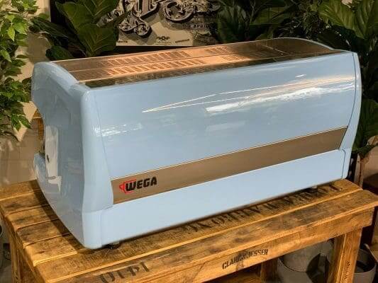 Wega Polaris Baby - 3 Group Commercial Espresso Machine - Blue